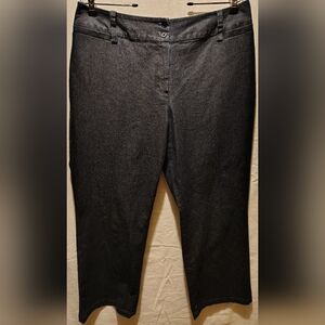 Focus 2000 Women's Business Casual Trouser Straight Leg Jeans Size 14P